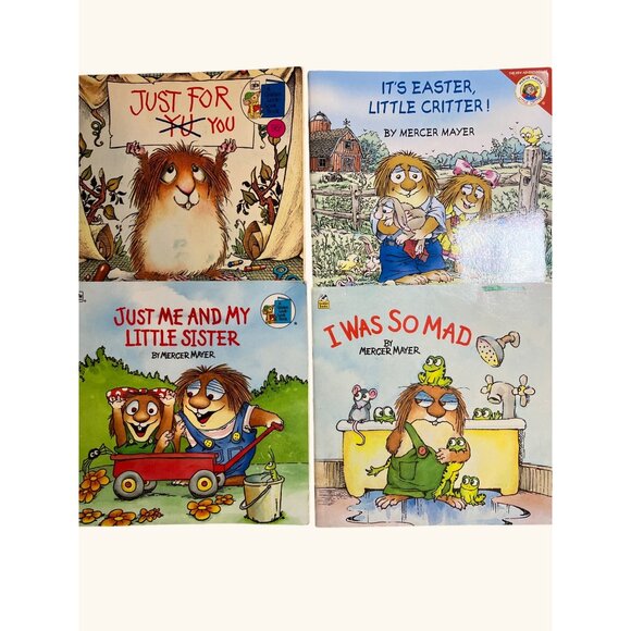 MERCER MAYER Little Critter Book Lot of 4 books - Picture 1 of 11